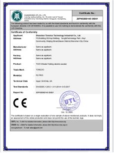 F2 CE Certification
